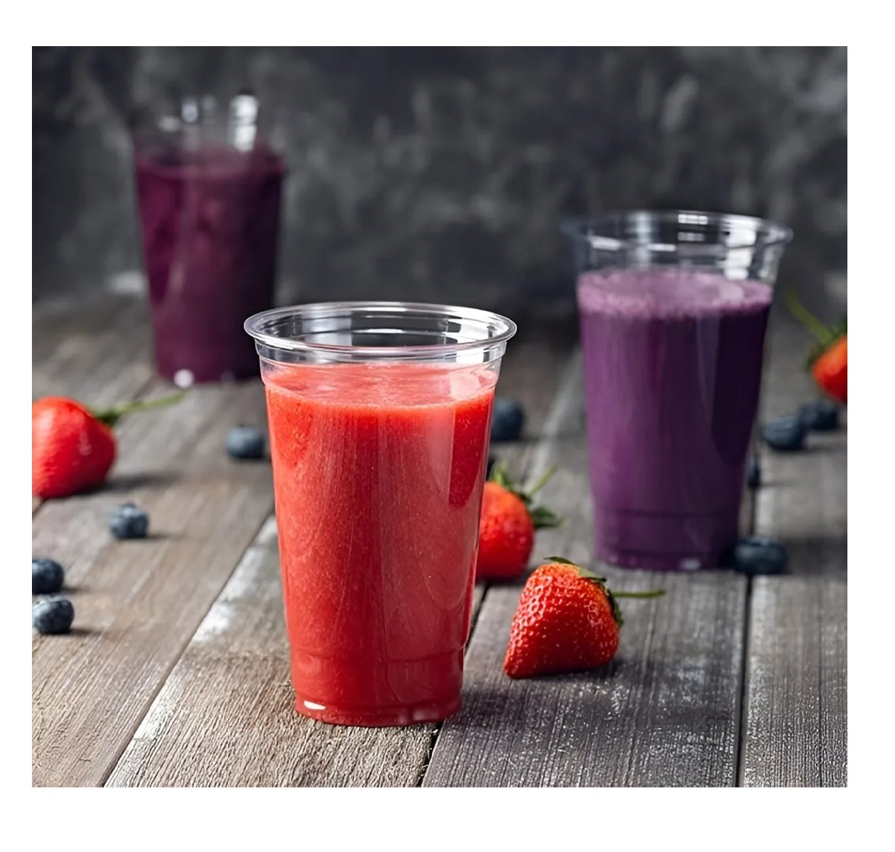 50 Vasos Desechables Vasos Plasticos Vaso Transparente 10oz Vasos Grande Vasos Plasticos Desechables-3