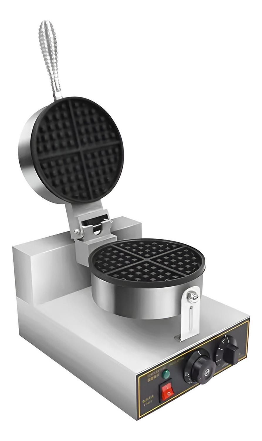 Waffles Maquina Para Waffles Waflera Grande Wuafleras 1200w-5