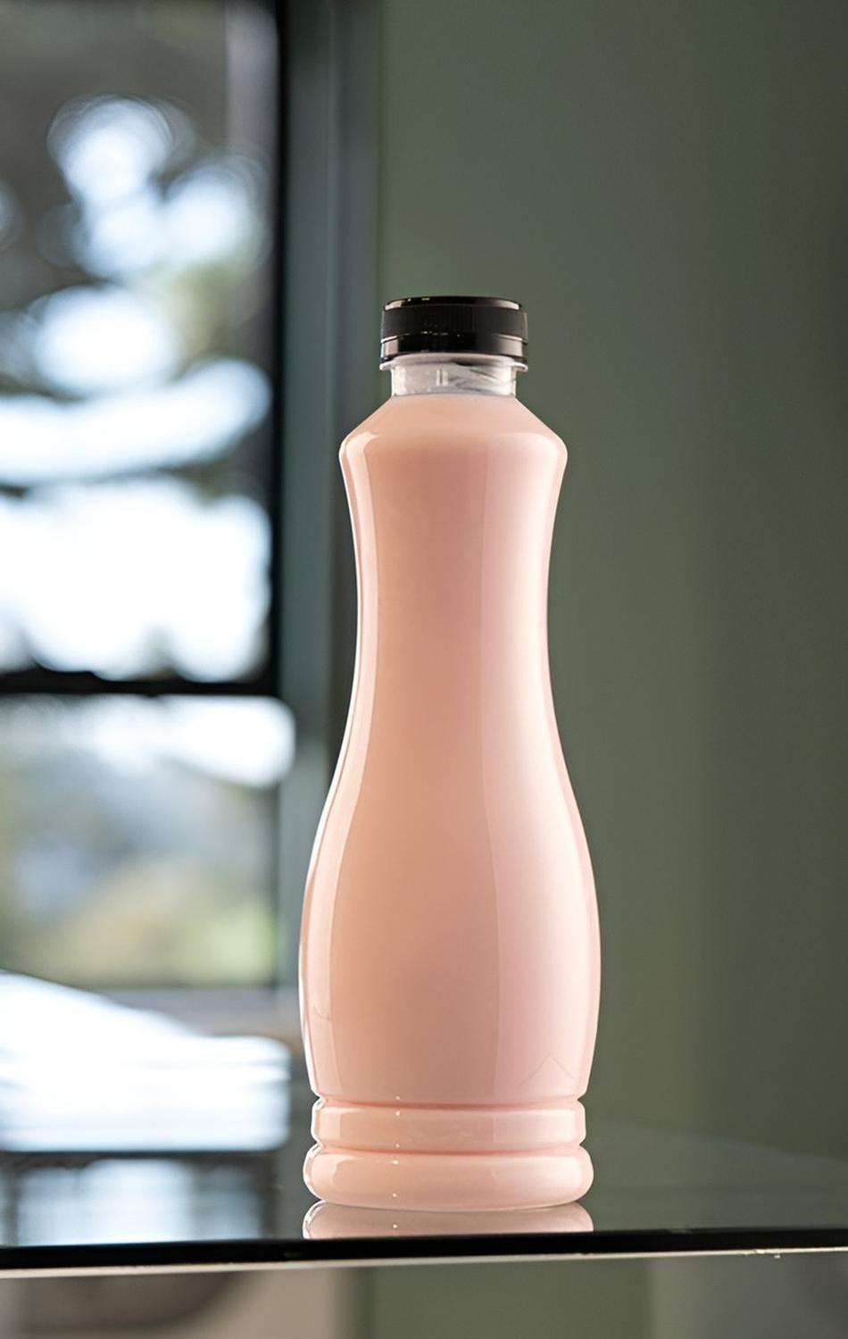 Pack 6 Botellas Plasticas Transparentes Botella C/tapa 800ml Transparente-8