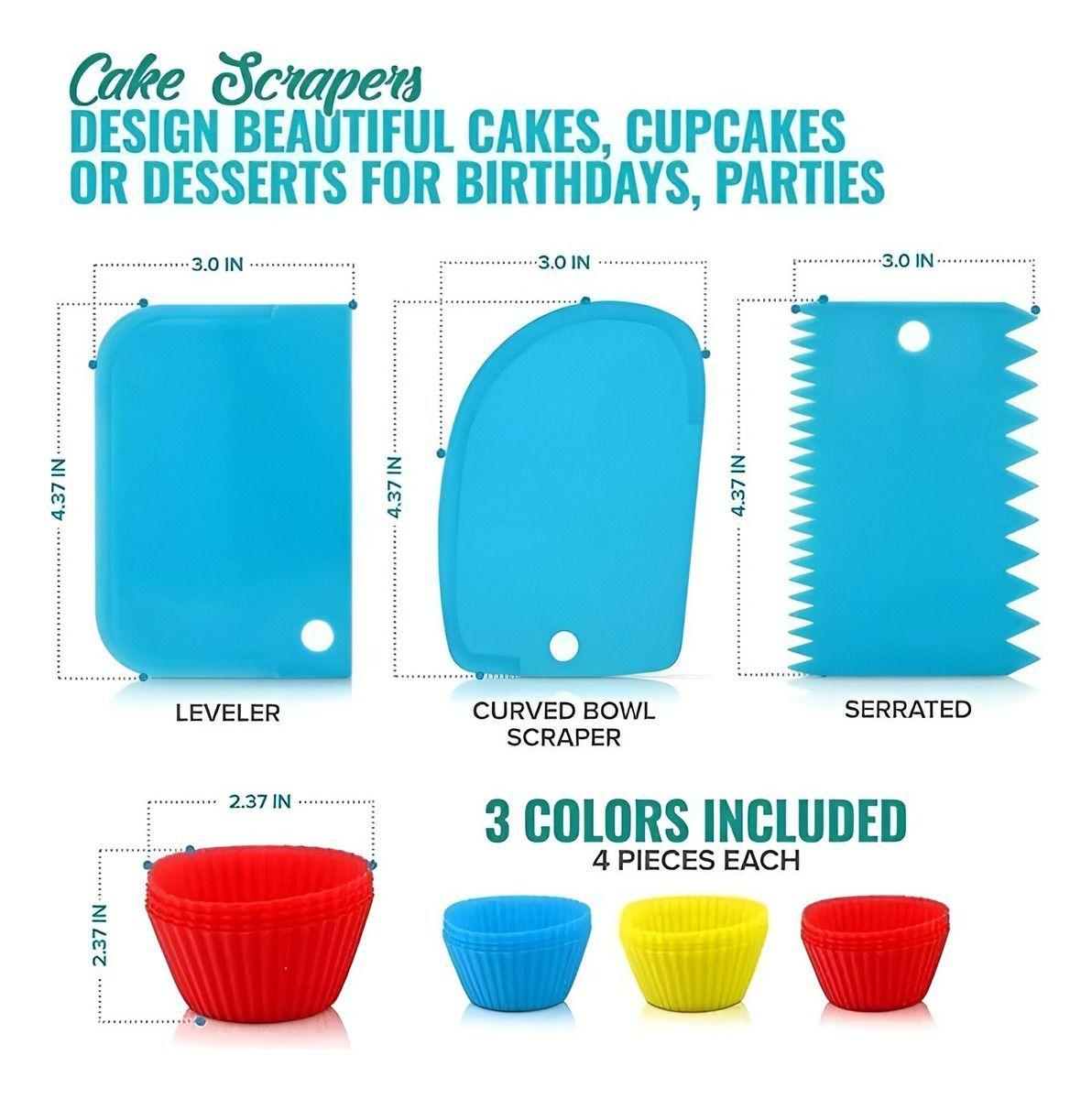 Articulos De Reposteria Set De Pasteleria Decoracion 106pzs-3