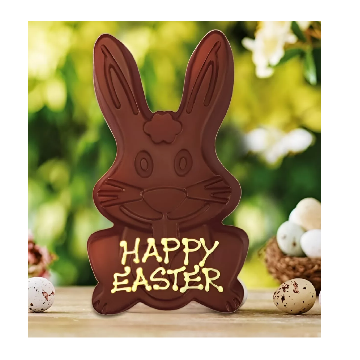 Set 2 Molde Conejo De Pascua Molde Silicona Molde Chocolate -3