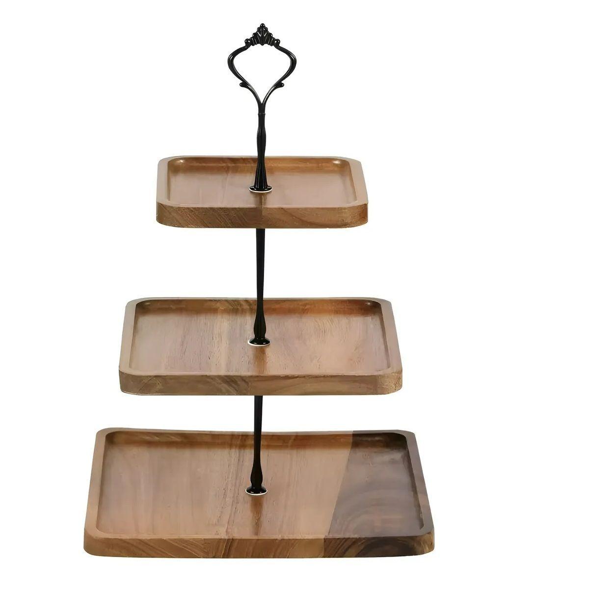 Base Para Cupcakes Base De Torta Alzadores Candy Bar 3niv-0