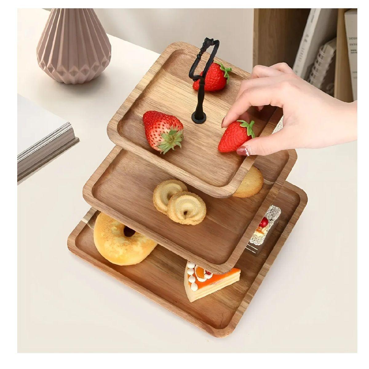 Base Para Cupcakes Base De Torta Alzadores Candy Bar 3niv-1