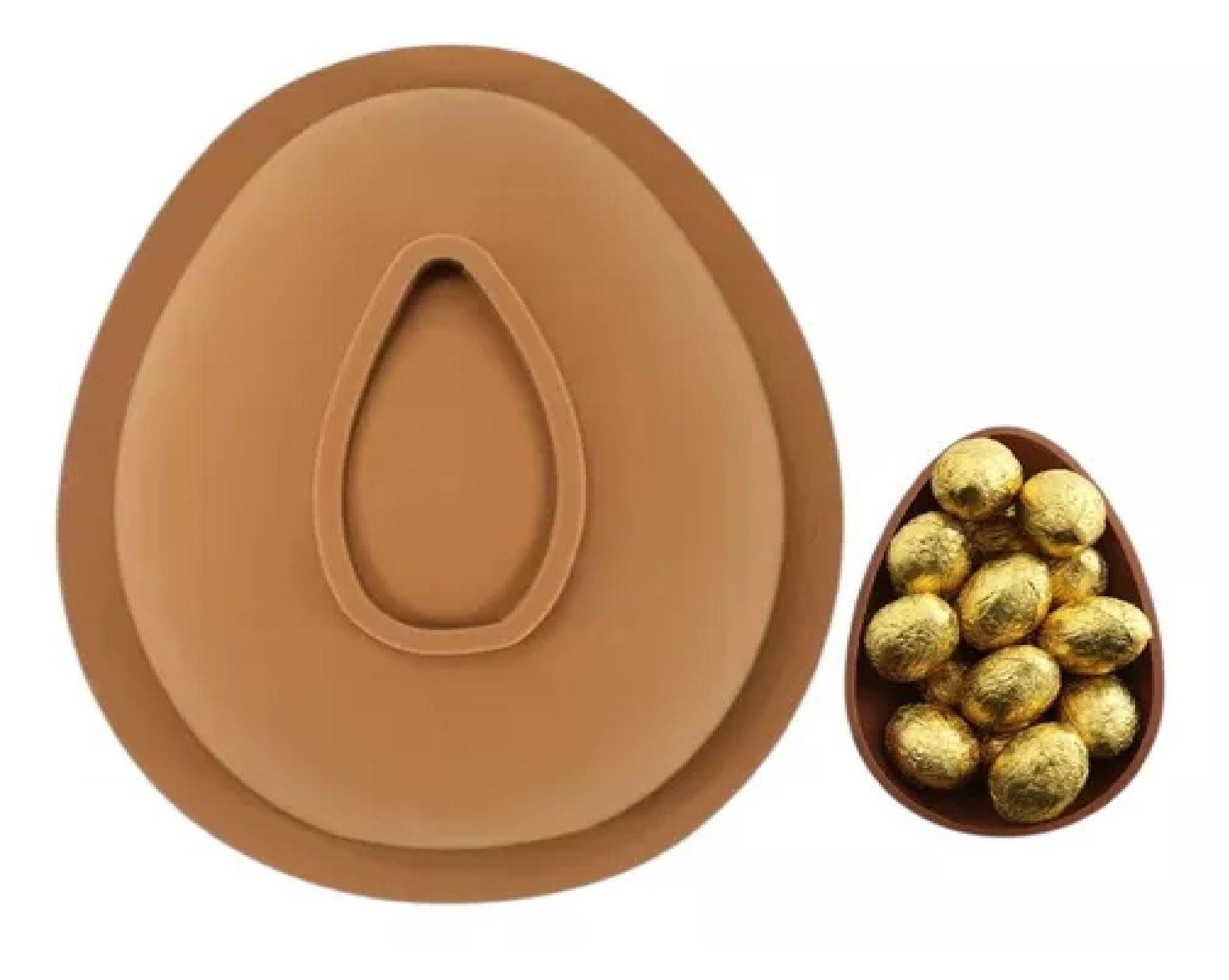 Molde Silicona Reposteria Molde Para Chocolate Huevo Pascua-0