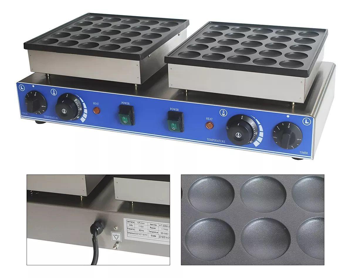 Maquina De Waffles Mini Panqueques Wafle Panqueques 50cav-5