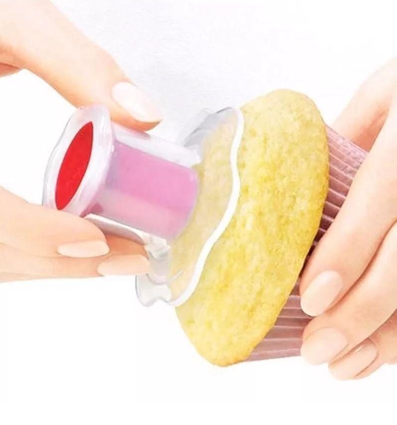 X2 Saca Bocado Para Cupcake Descorazonador Ahuecador Cupcake -5