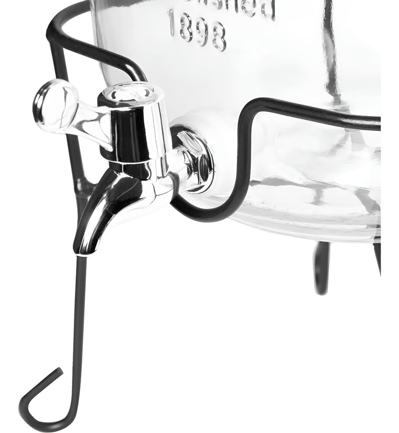 Dispensador De Jugo Con Atril Dispensadores Bebidas Tarro 4l-2