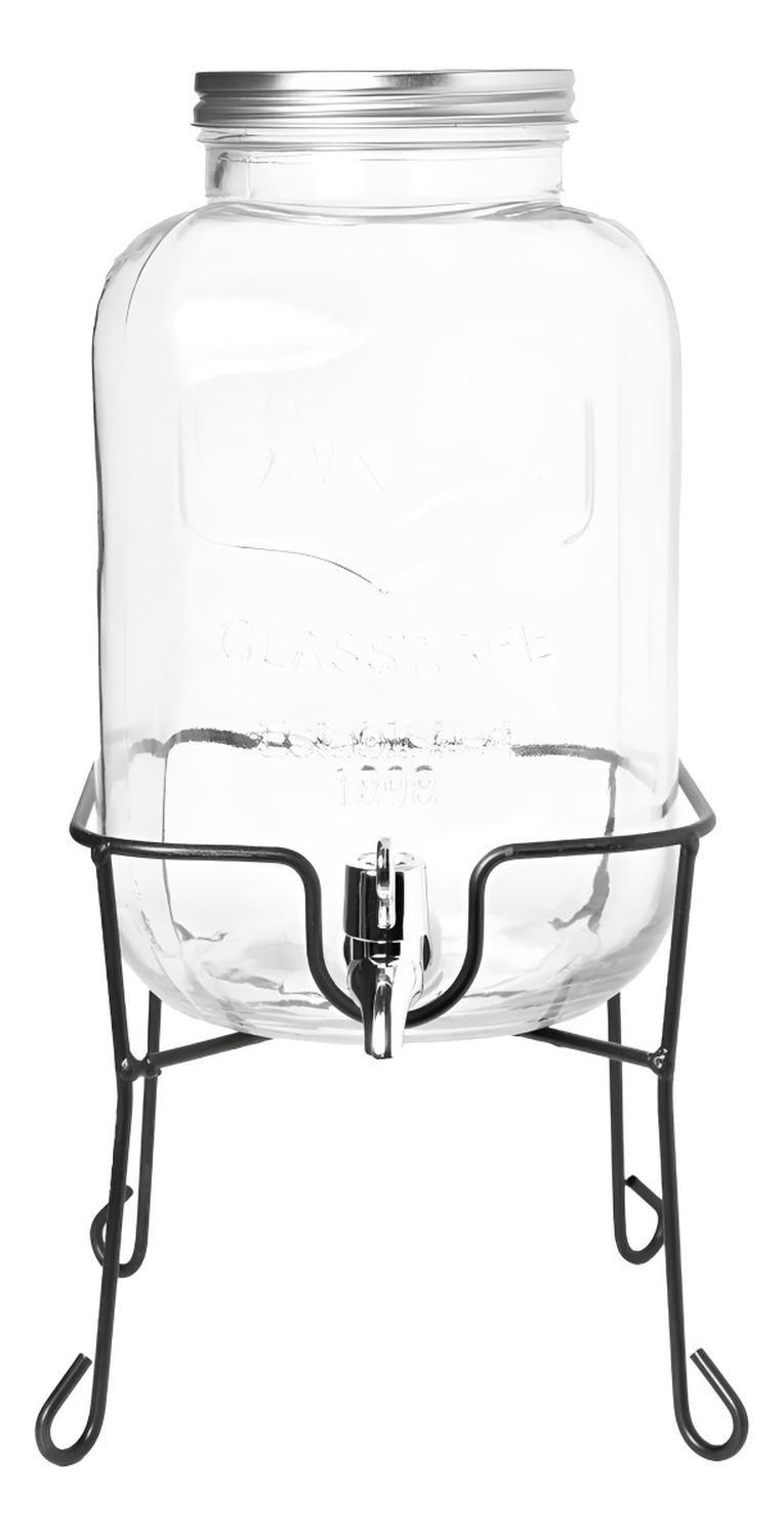 Dispensador De Jugo Con Atril Dispensadores Bebidas Tarro 4l-6