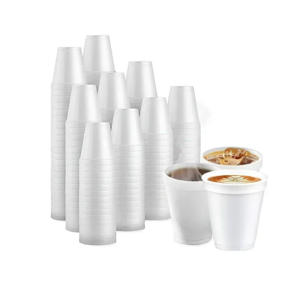 X25 Vasos Desechables Vasos Plumavit Termico Vaso 6oz/177ml-3