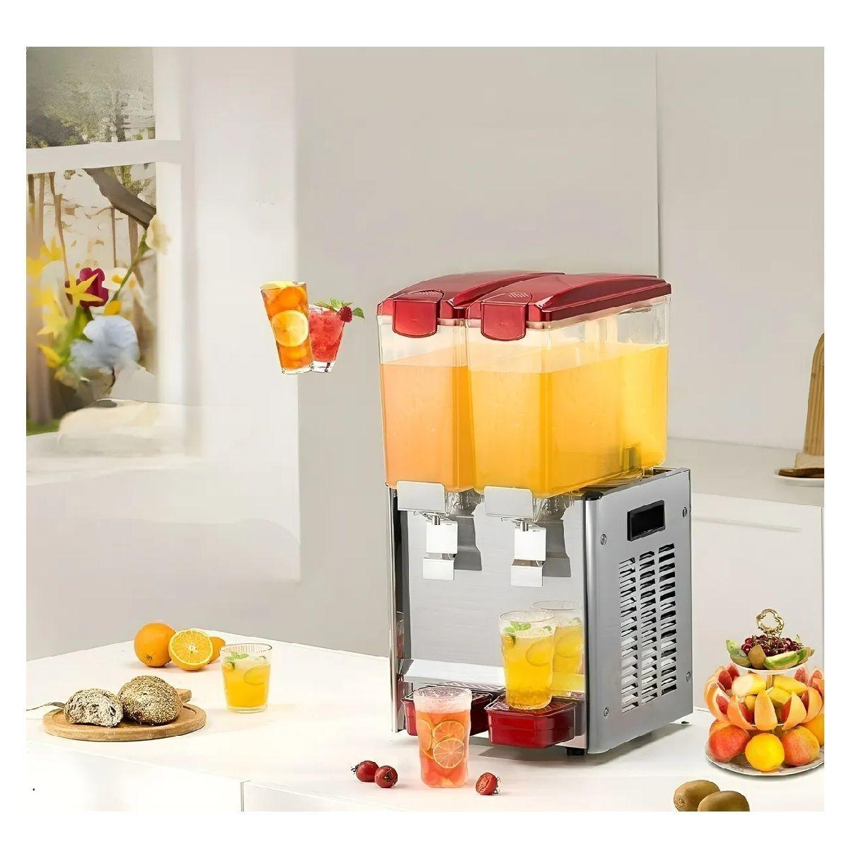 Dispensadores Bebidas Doble Dispensador Agua Electrico 18l Dispensador De Bebidas Comerciales Doble-5