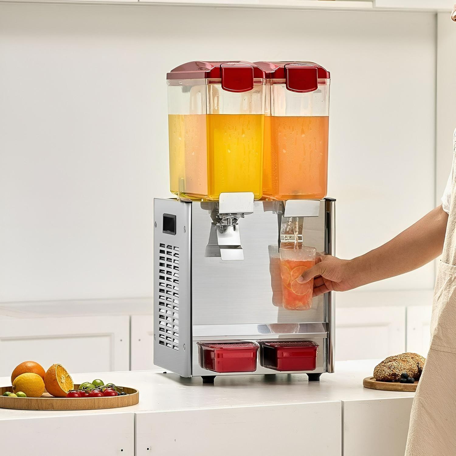 Dispensadores Bebidas Doble Dispensador Agua Electrico 18l-4