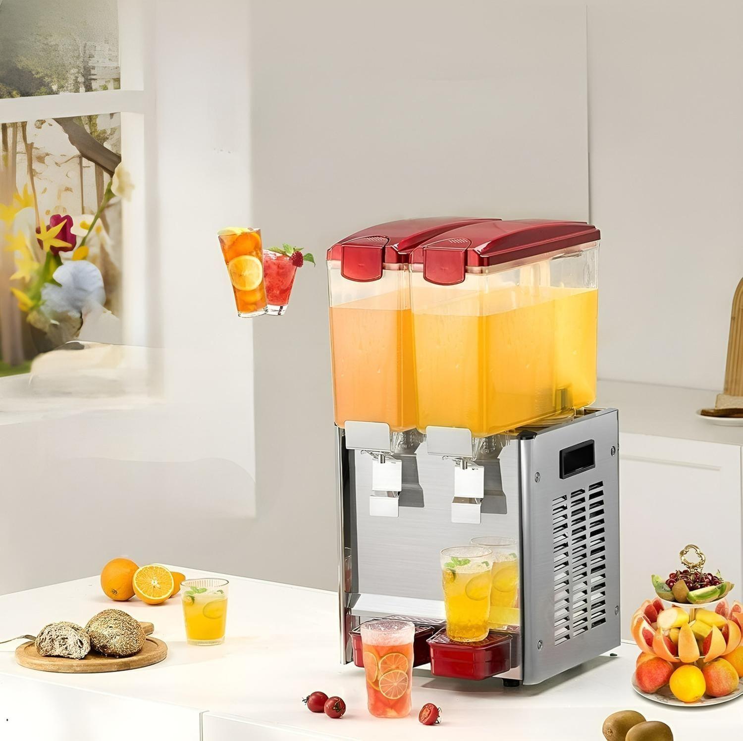Dispensadores Bebidas Doble Dispensador Agua Electrico 18l-6