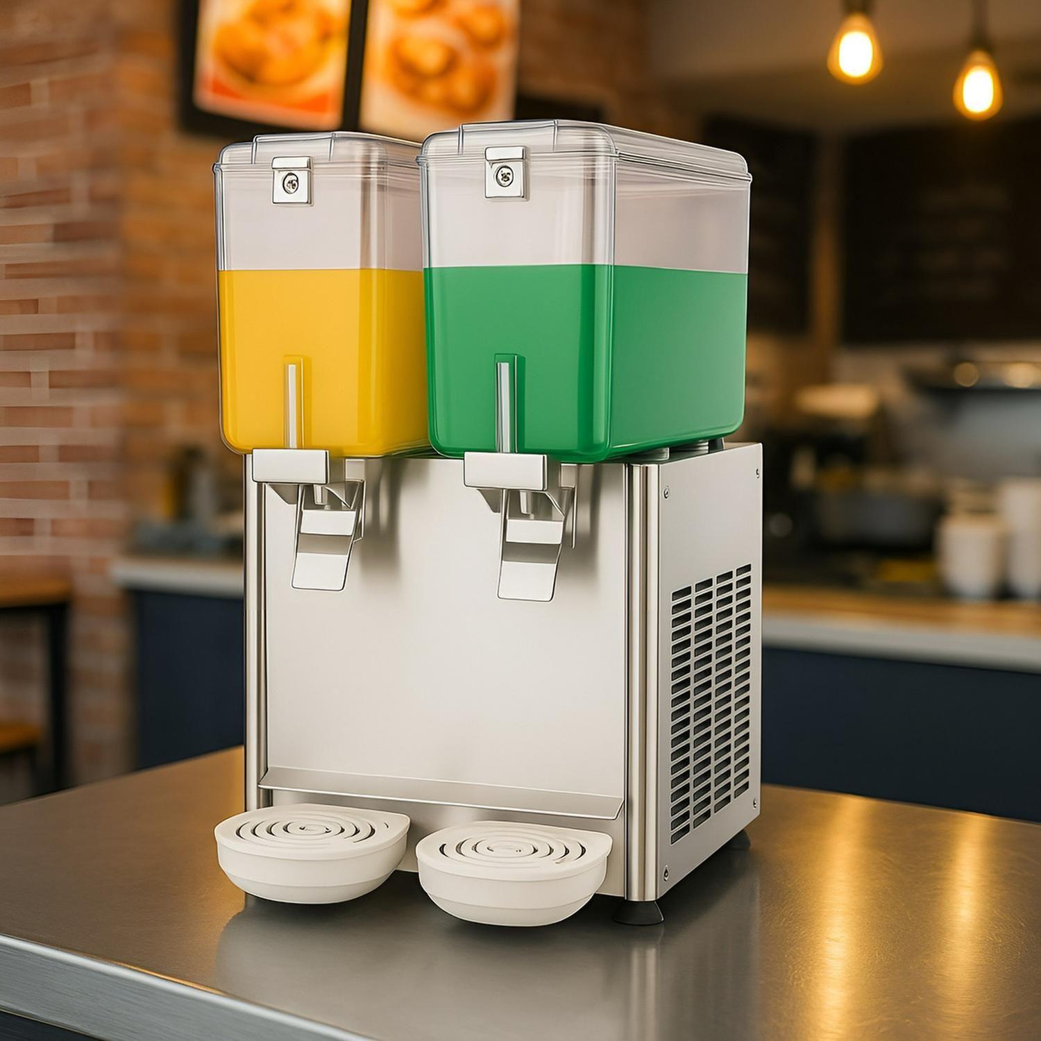 Dispensadores Bebidas Doble Dispensador Agua Electrico 18l-9