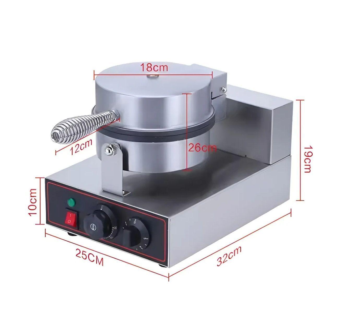 Maquina Waffles Industrial Wafflera Trebol Forma Corazon 5cav -2