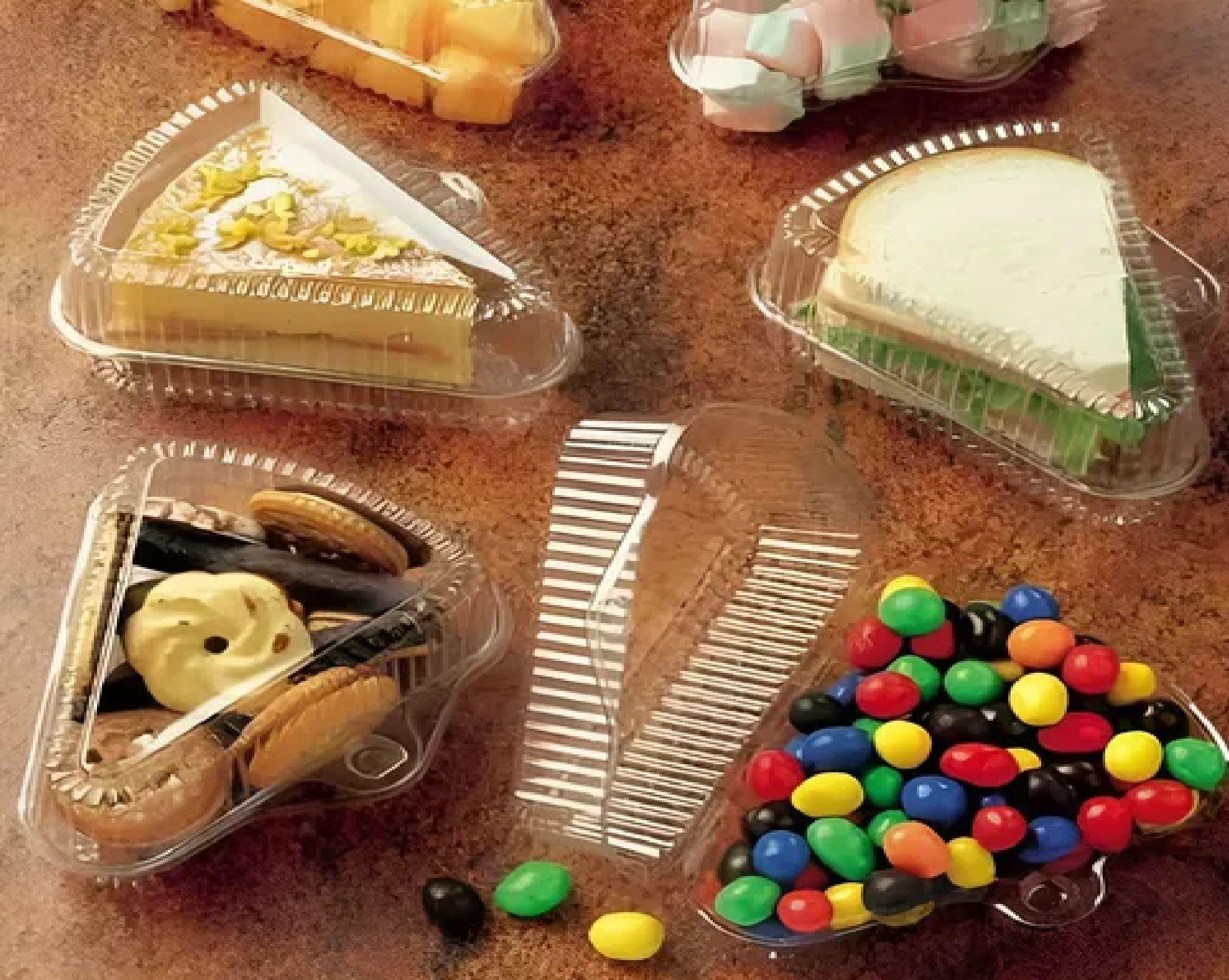 25 Contenedor Triangular Contenedor De Alimentos Plasticos-6