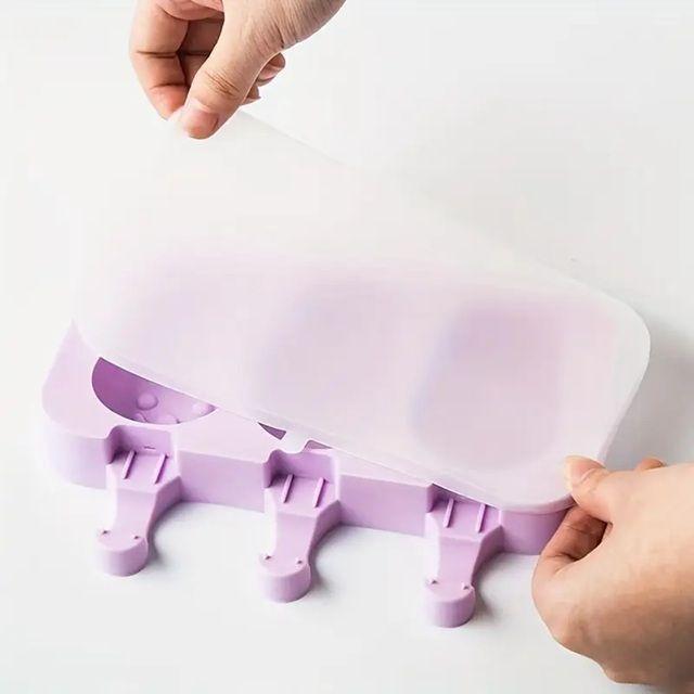 Moldes De Silicona Para Helados Molde Paletas Helado diseño Conejo -4