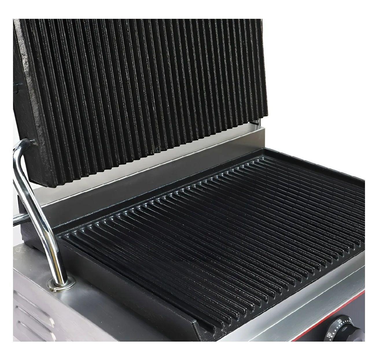 Panini Sandwichera Tostadora Sandwichera Panini Grill 1800w-4
