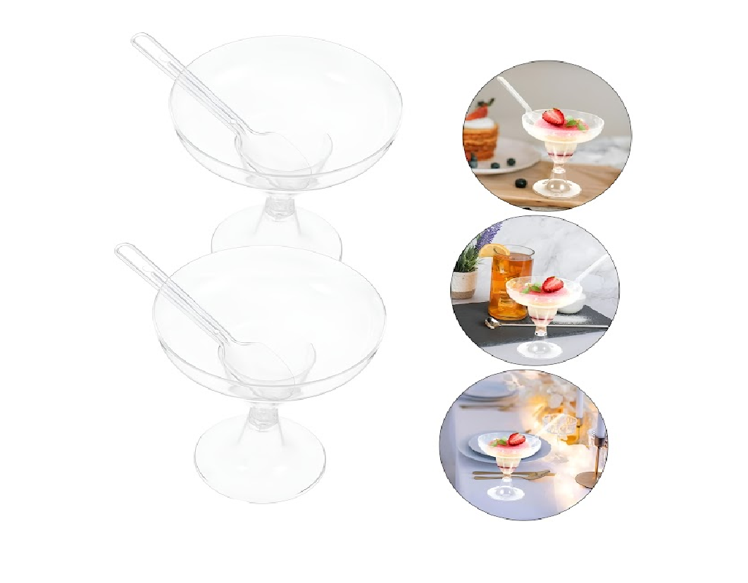 20 Copas De Margarita Copa Acrilico Copa Plastico Copa De Plastico Copas Margarita Coctel 8oz/240ml-6