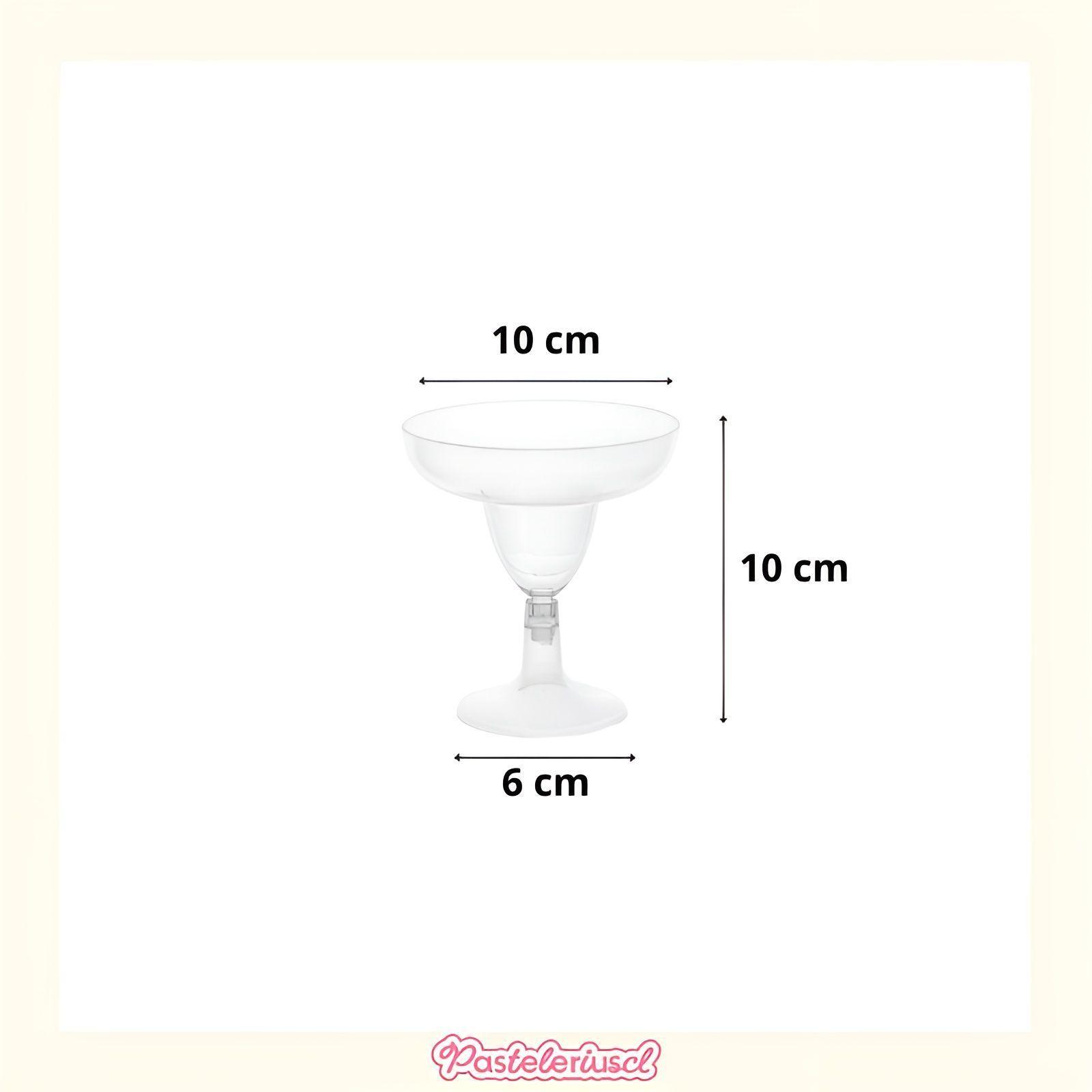 50 Copas De Margarita Copa Acrilico Copa Plastico Copa De Plastico Copas Margarita Coctel 4oz/137ml-2