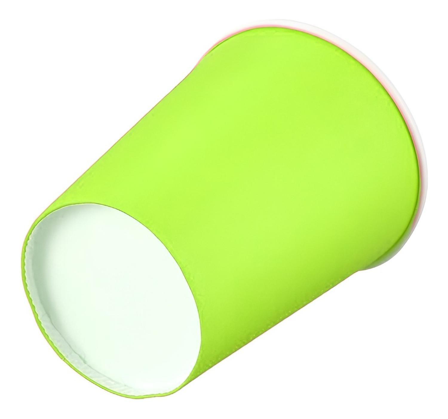 Vasos Desechables Vasos De Cumpleaños Verde 250ml-3
