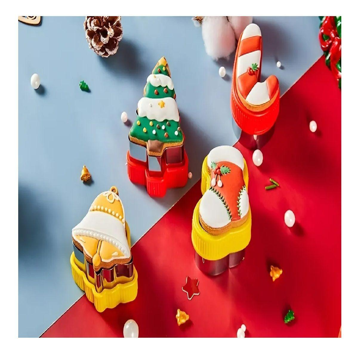 14 Moldes Para Galletas Cortadores De Galletas Navidad Árbol-7