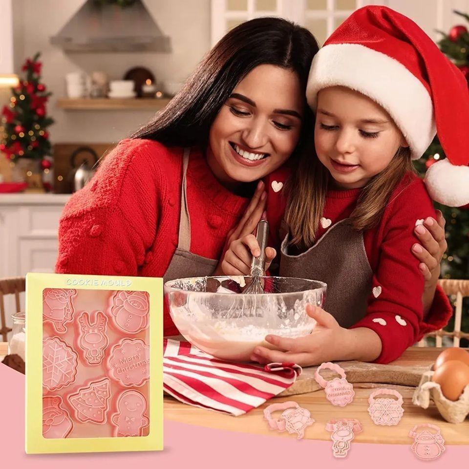 Moldes Para Galletas Cortador Galletas Cortadores Galletas Rosa-4