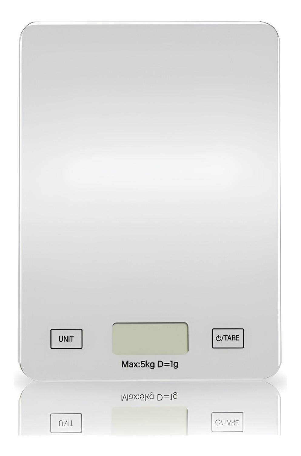 [PLAT-173623] Gramera Digital Pesa Gramera Cocina Pesa Alimentos 5kg/0.01g Plateado 5 Kg-5