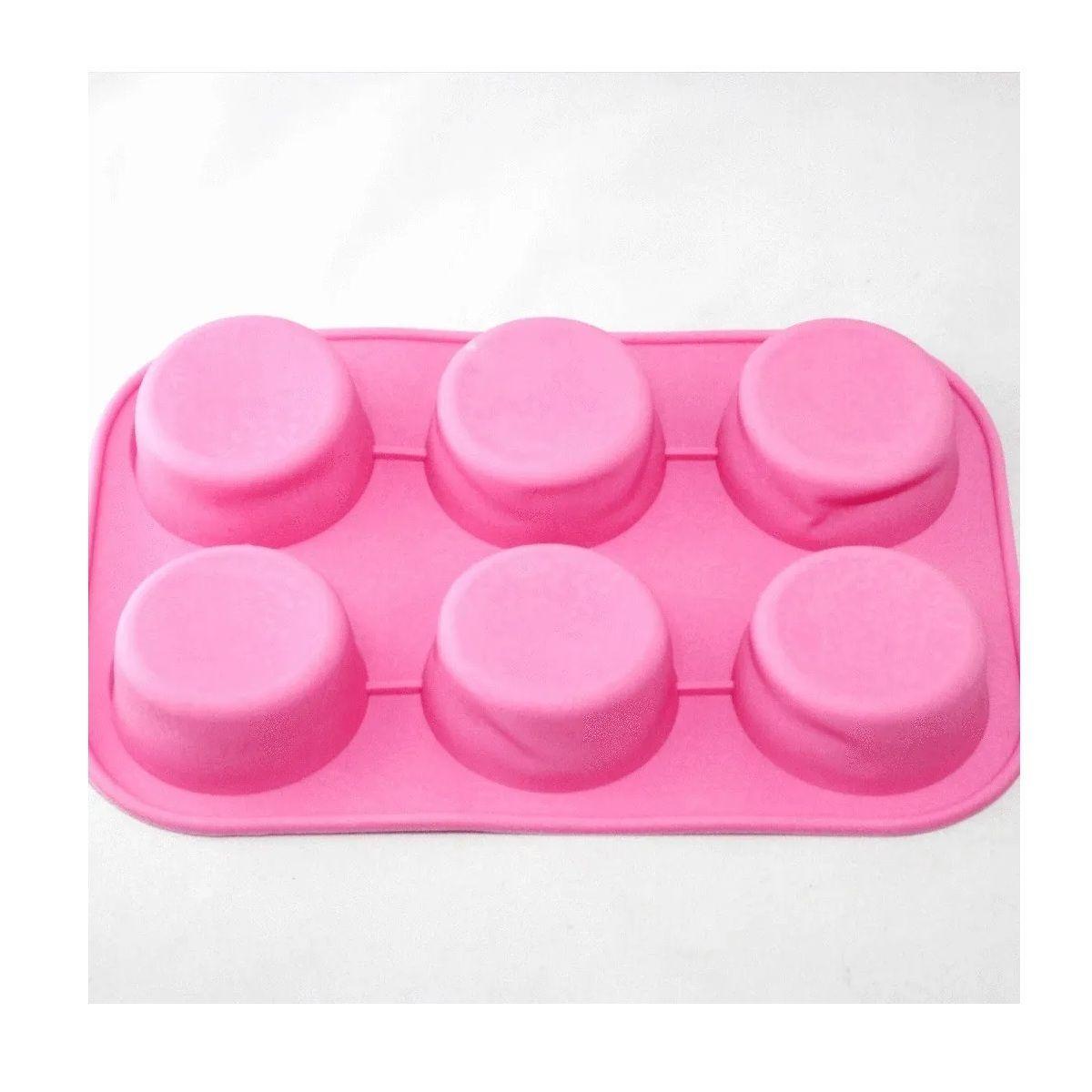 Moldes Silicona Moldes Cupcake Molde Muffin Moldes Magdalena Multicolor-3