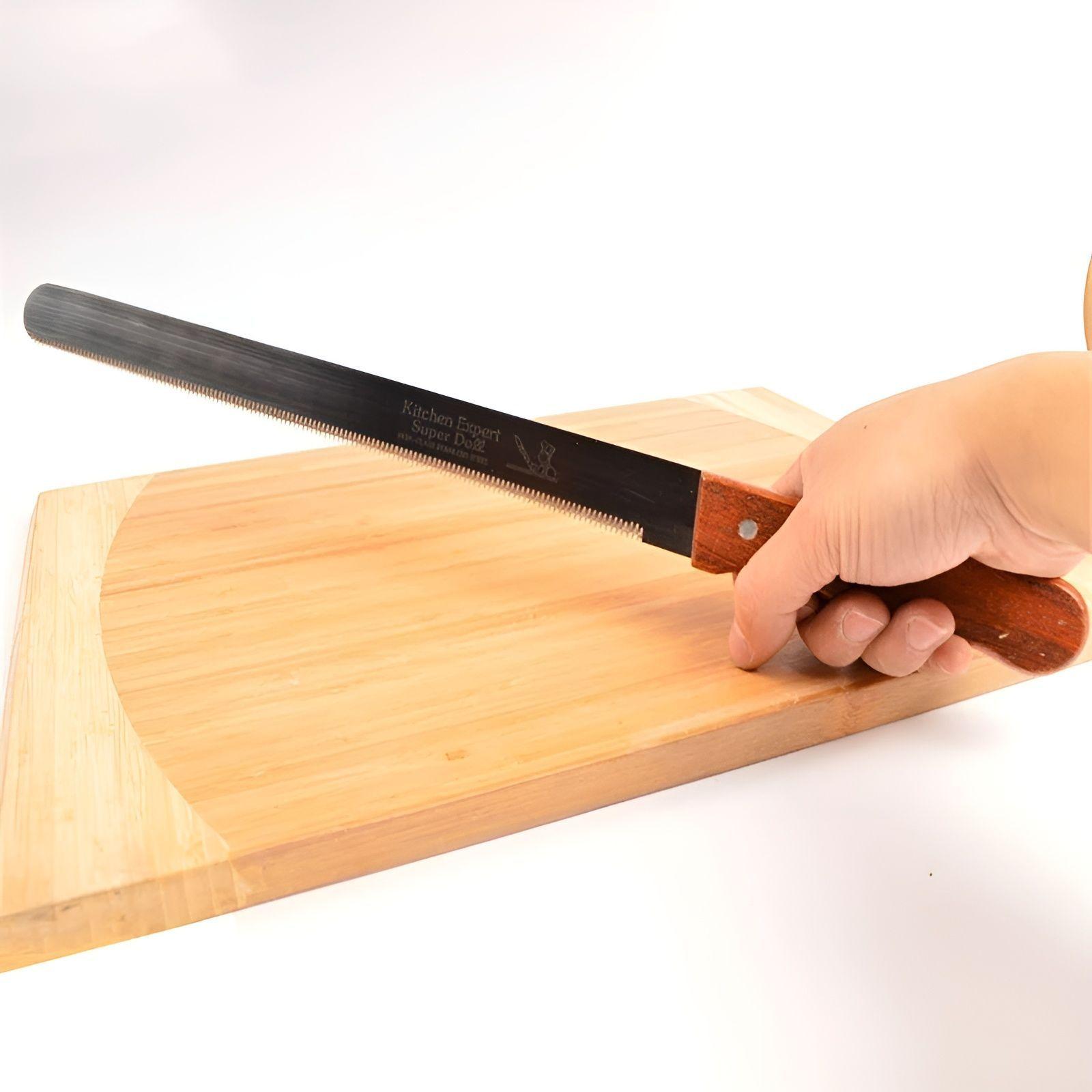 Cuchillo De Sierra Cuchillo De Torta Cuchillo De Pan Queque-4