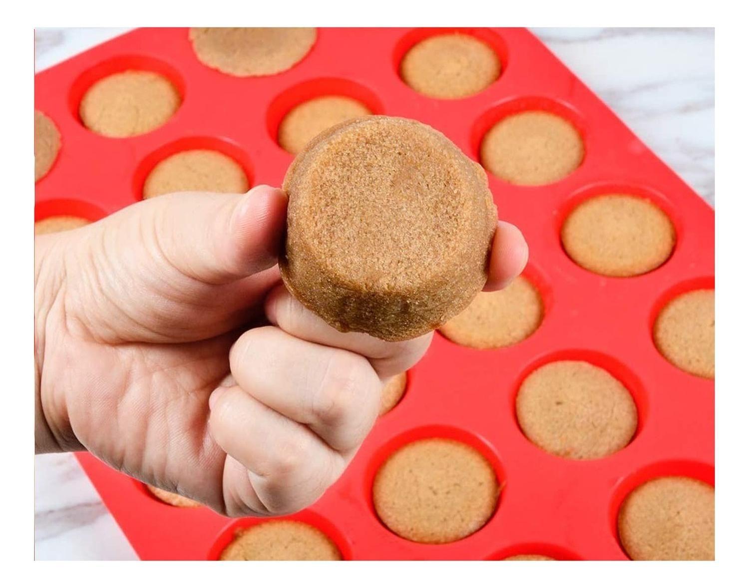 Molde Cupcakes 24 Mini Cupcakes Molde Para Tortas Reposteria Violeta-7