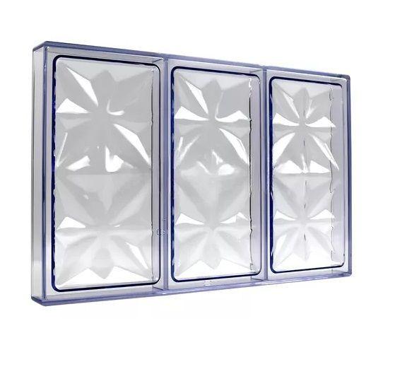 Set 2 Moldes Chocolate Policarbonato Molde Chocolate Rombos-5