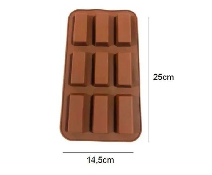 X6 Moldes Silicona Chocolate Molde De Silicona Barra Cereal Moldes Silicona Barra Chocolate Molde-2