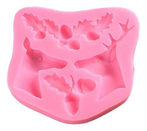 Molde De Silicona Molde Reno Molde Fondant Bellota Reno 2321-0
