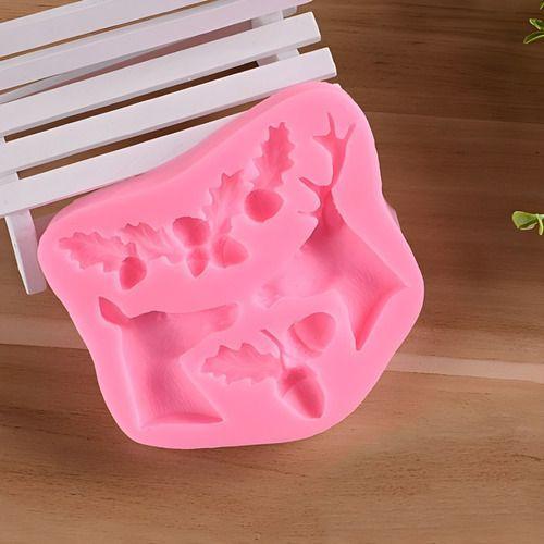 Molde De Silicona Molde Reno Molde Fondant Bellota Reno 2321-7