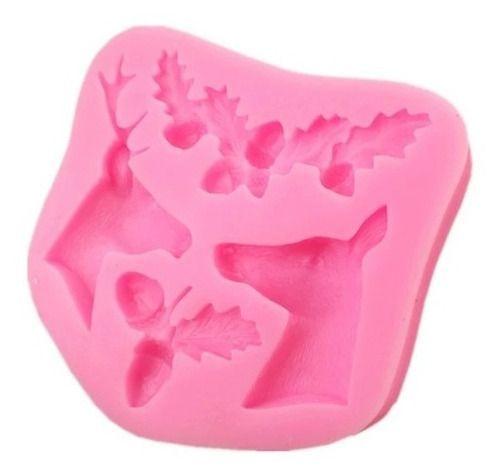 Molde De Silicona Molde Reno Molde Fondant Bellota Reno 2321-4