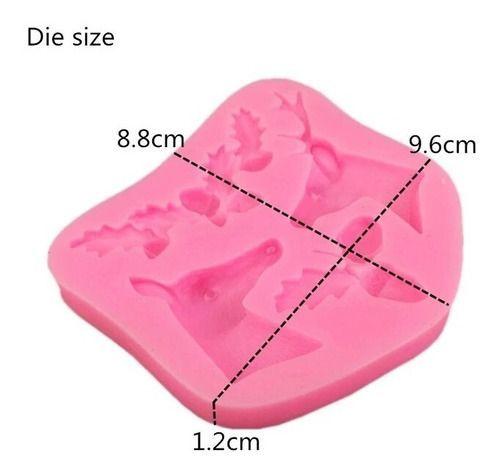 Molde De Silicona Molde Reno Molde Fondant Bellota Reno 2321-2
