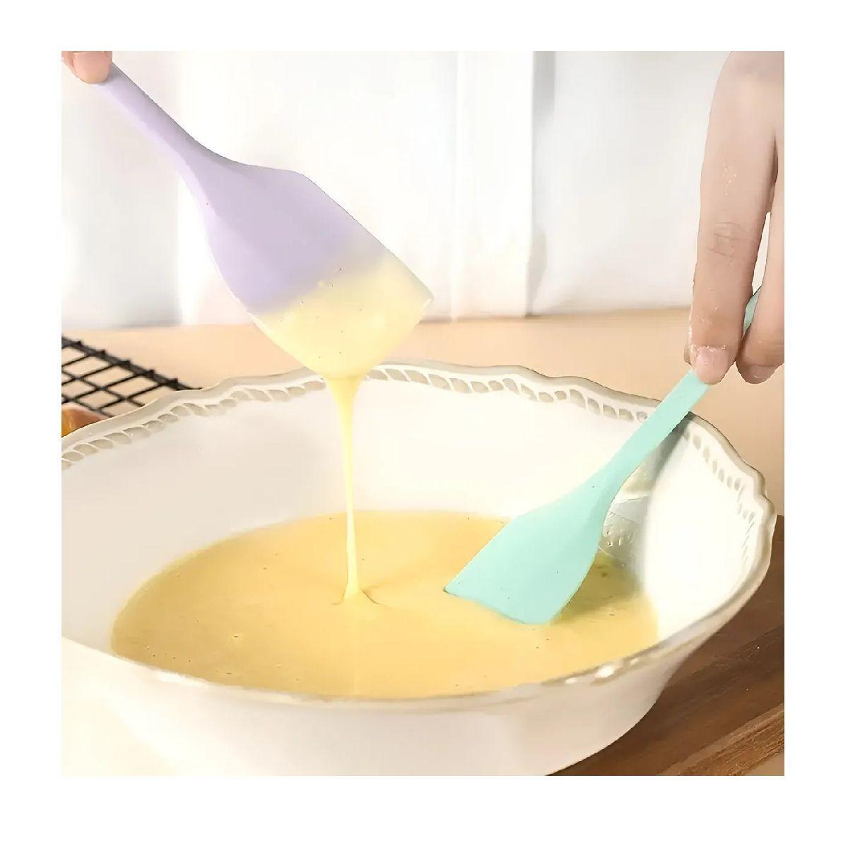 2 Mezquino Silicona Espatula Silicona Espatula Reposteria Multicolor / Mezquino Silicona-2