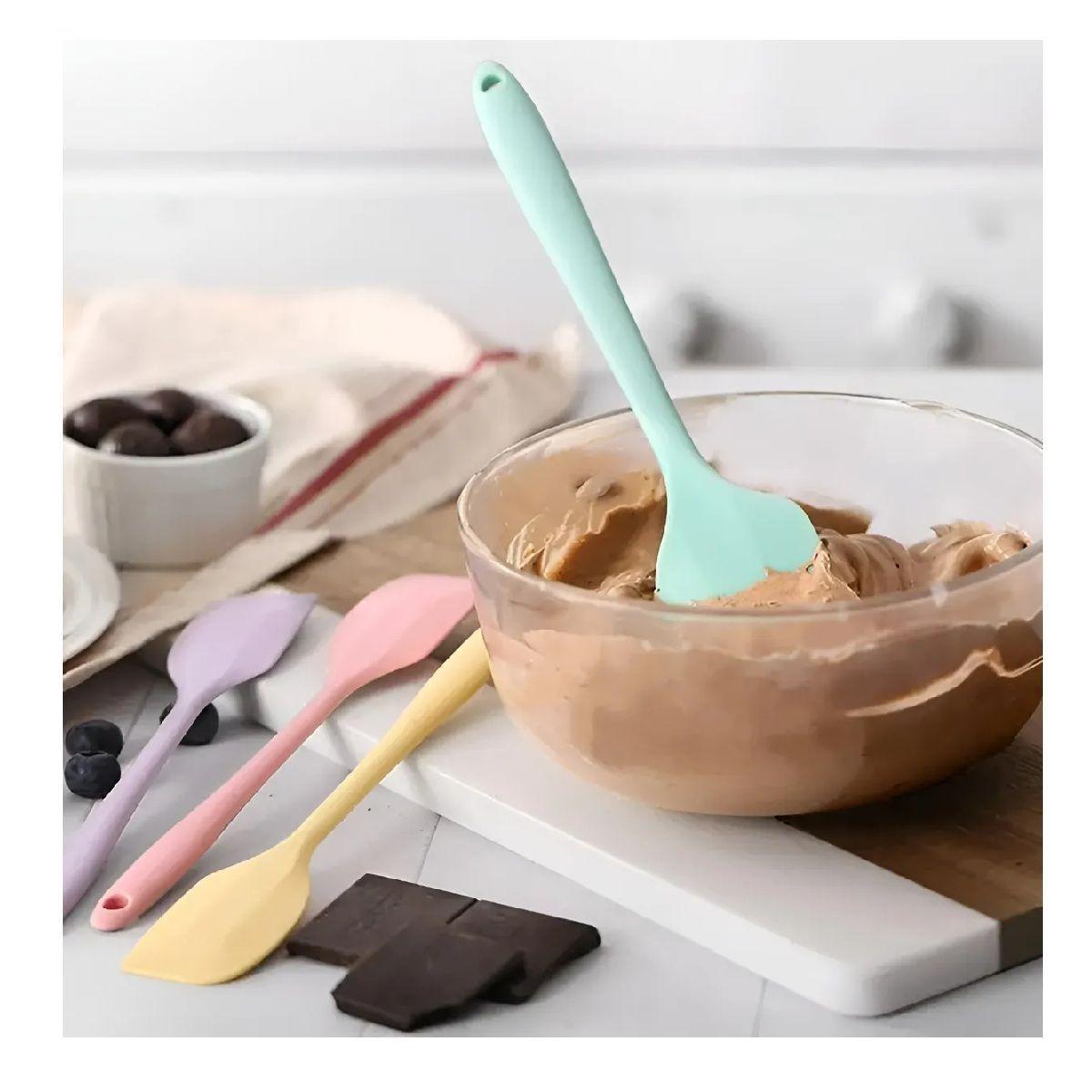 2 Mezquino Silicona Espatula Silicona Espatula Reposteria Multicolor / Mezquino Silicona-4