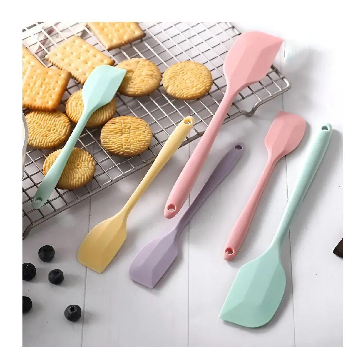2 Mezquino Silicona Espatula Silicona Espatula Reposteria Multicolor / Mezquino Silicona-5