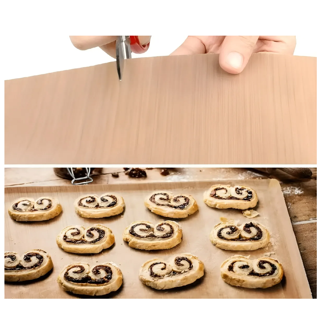 Lamina Teflon Horno Lamina Antiadherente Teflón Mat 60x40cm Teflon Silpat Para Horno Lamina Tapete-4