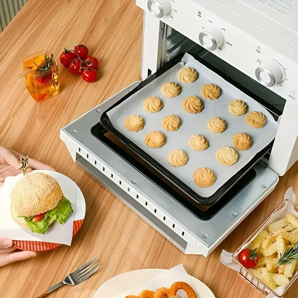 Rollo De Papel Mantequilla Para Hornear Antiadherente Cocina 10mts Rollo De Papel Mantequilla Papel-6