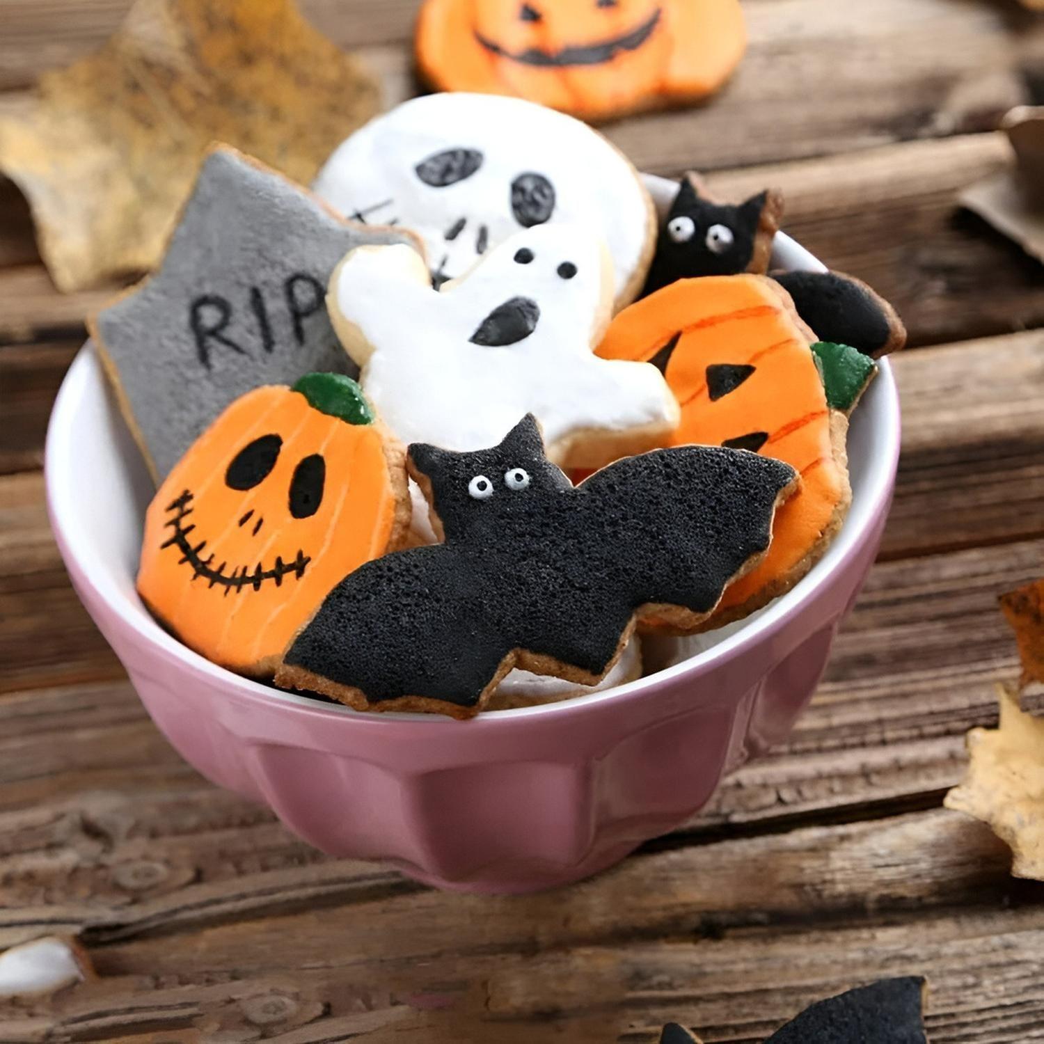 Moldes Galletas Halloween Cortador De Galletas Murcielagos-3