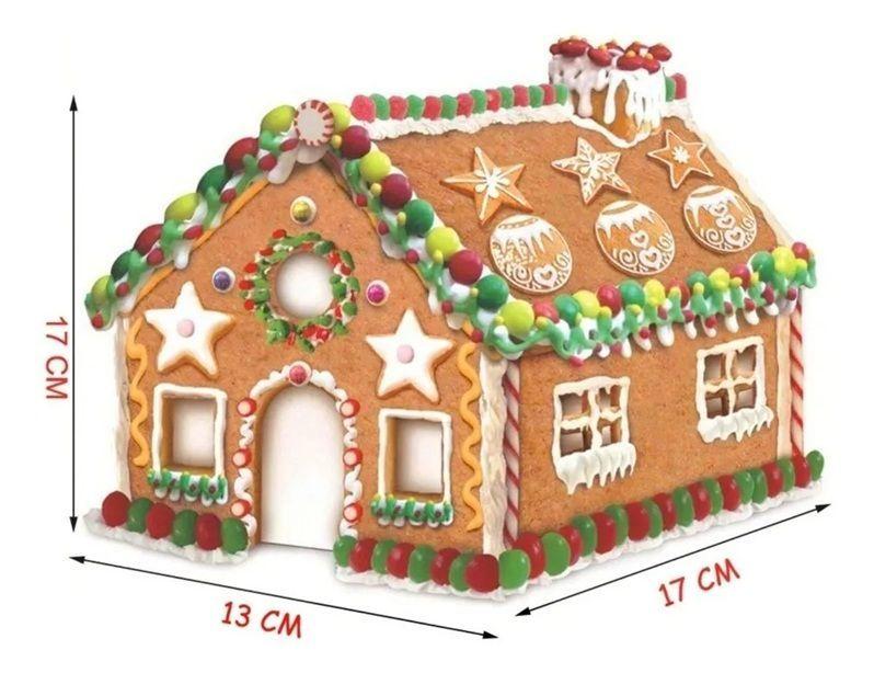 Cortador Galletas Cortador De Galleta En 3d Casa De Jengibre Cortador De Galletas Navidad Molde Gall-2