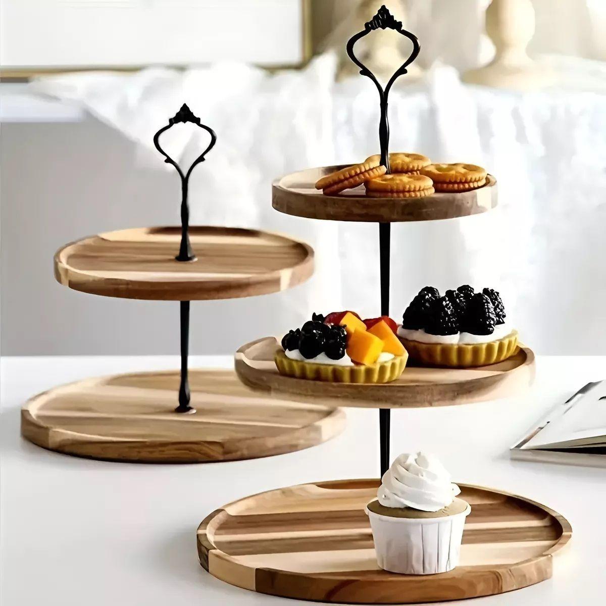 Porta Cupcakes Base Para Cupcakes Alzadores Candy Bar 3niv-6
