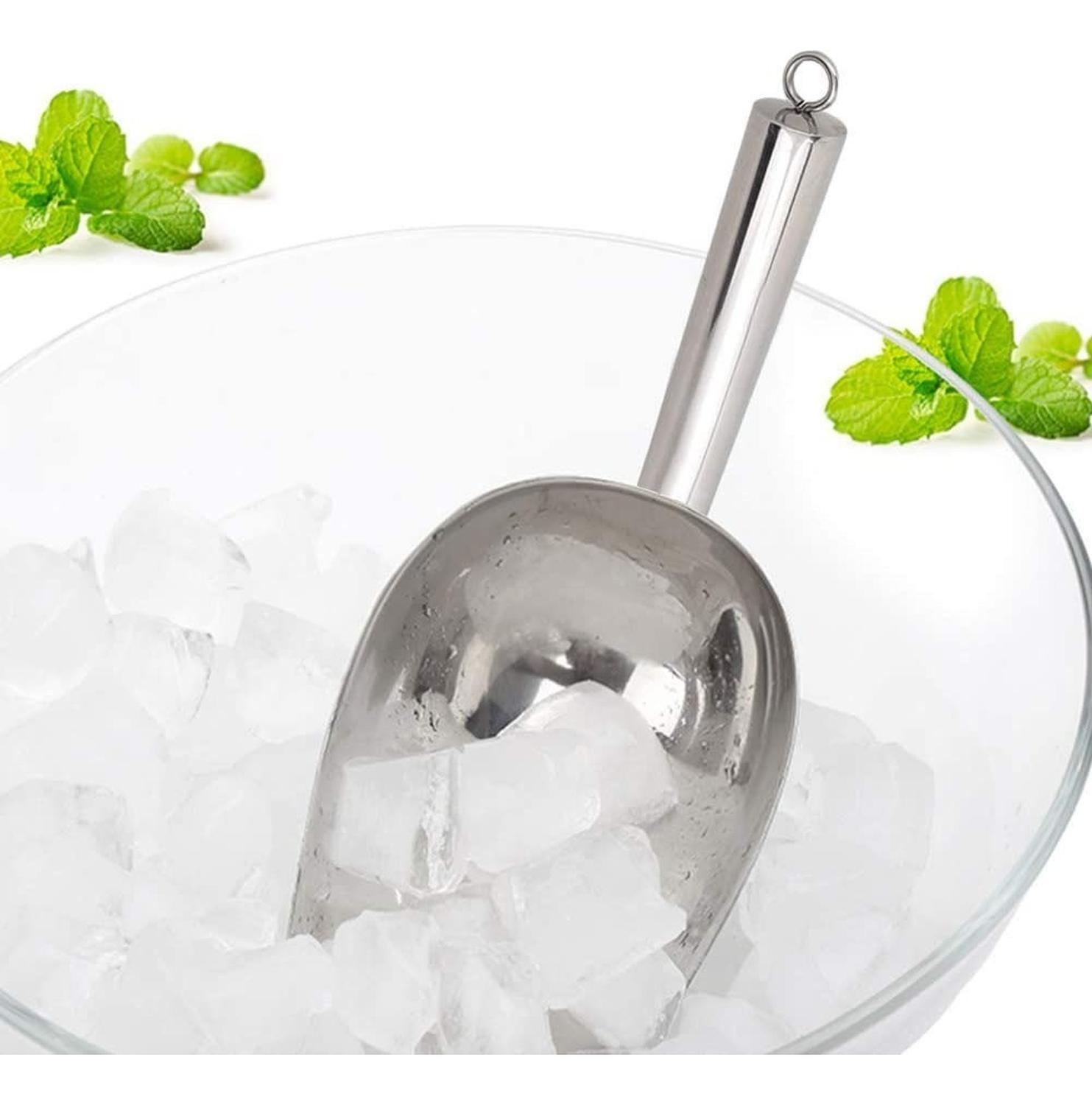 2 Poruña Cuchara Medidora Cucharas Medidoras Pala Para Hielo Gris 6011-5