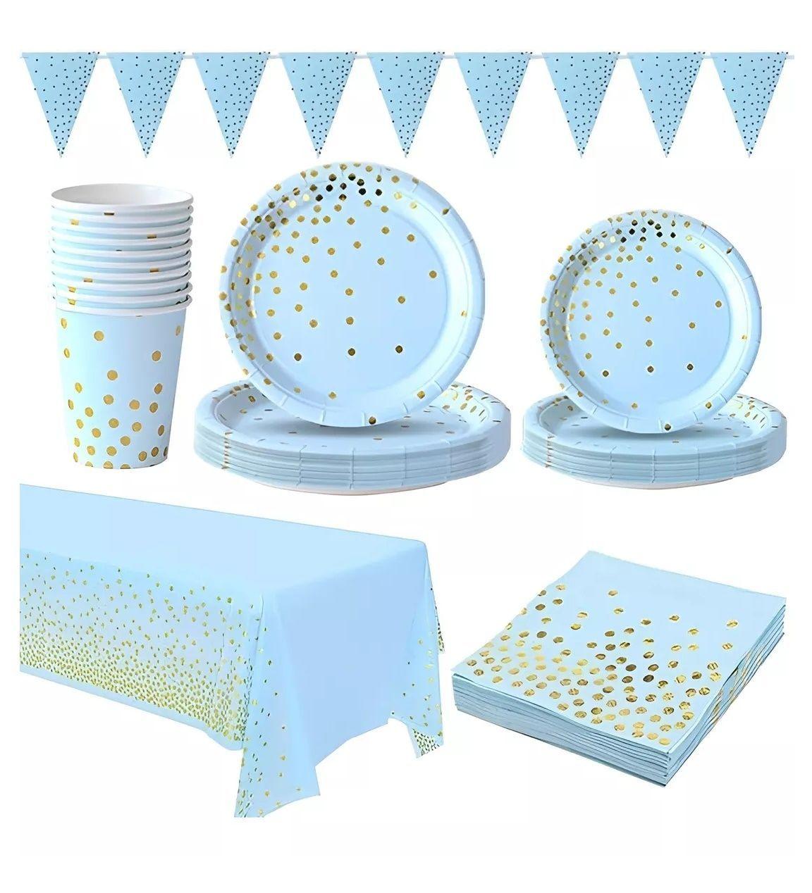 X20 Vasos Desechables Decoracion Fiestas Servilletas Platos-0