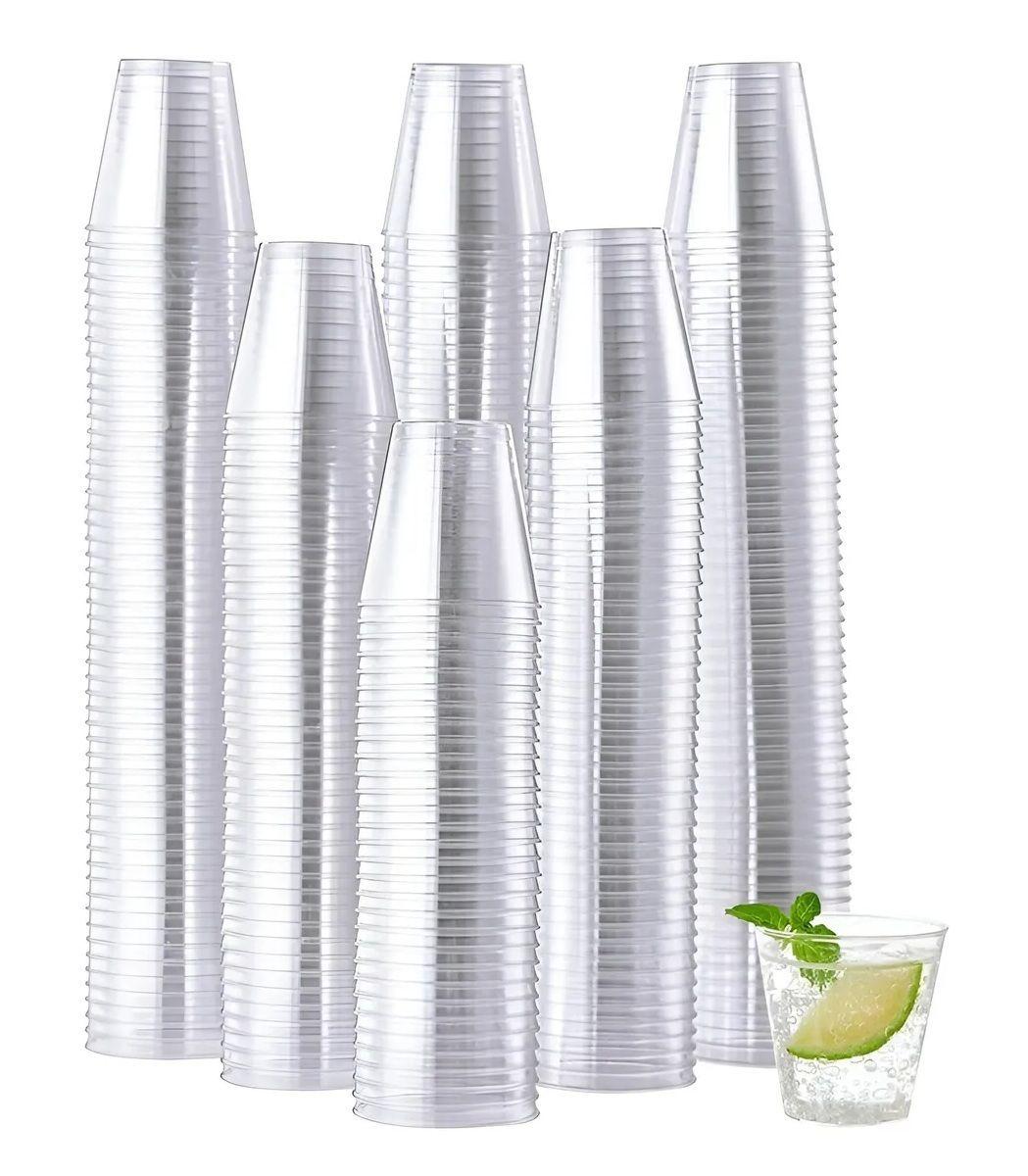 X200 Vasos Plasticos Pocillos Para Postres Vaso Shot 30ml Transparente / Pocillos Para Postres / 40m-0