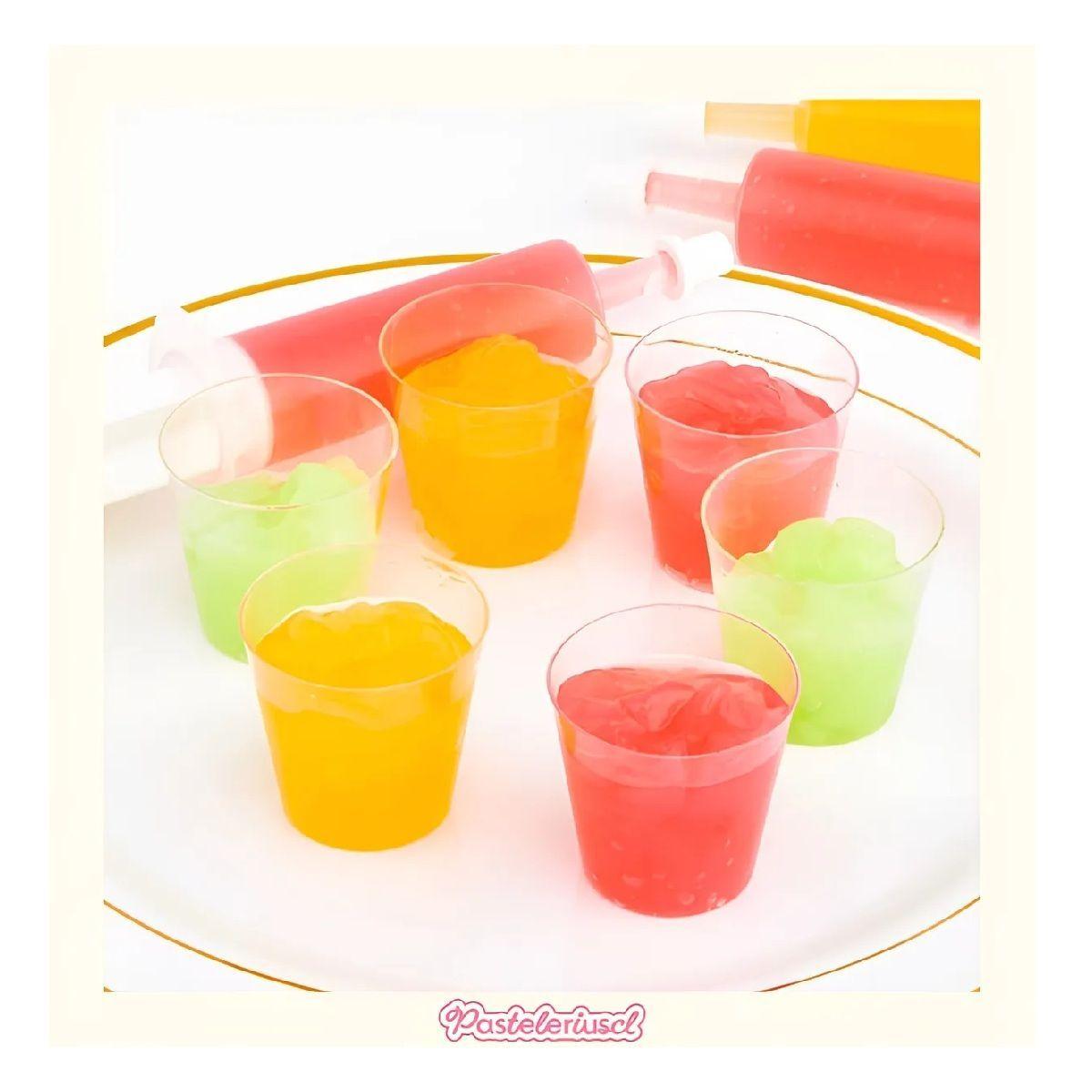 X200 Vasos Plasticos Pocillos Para Postres Vaso Shot 30ml Transparente / Pocillos Para Postres / 40m-5