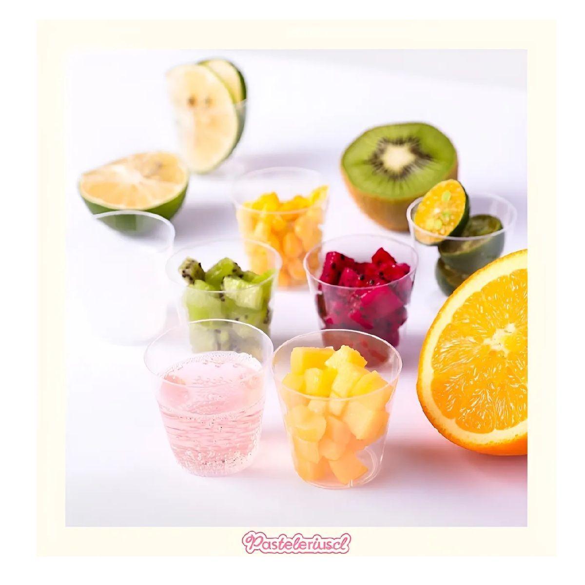 X200 Vasos Plasticos Pocillos Para Postres Vaso Shot 30ml Transparente / Pocillos Para Postres / 40m-6