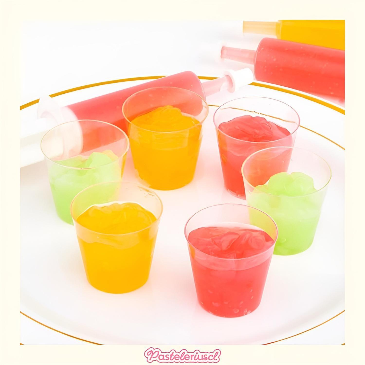 X200 Vasos Plasticos Pocillos Para Postres Vaso Shot 30ml Transparente-4